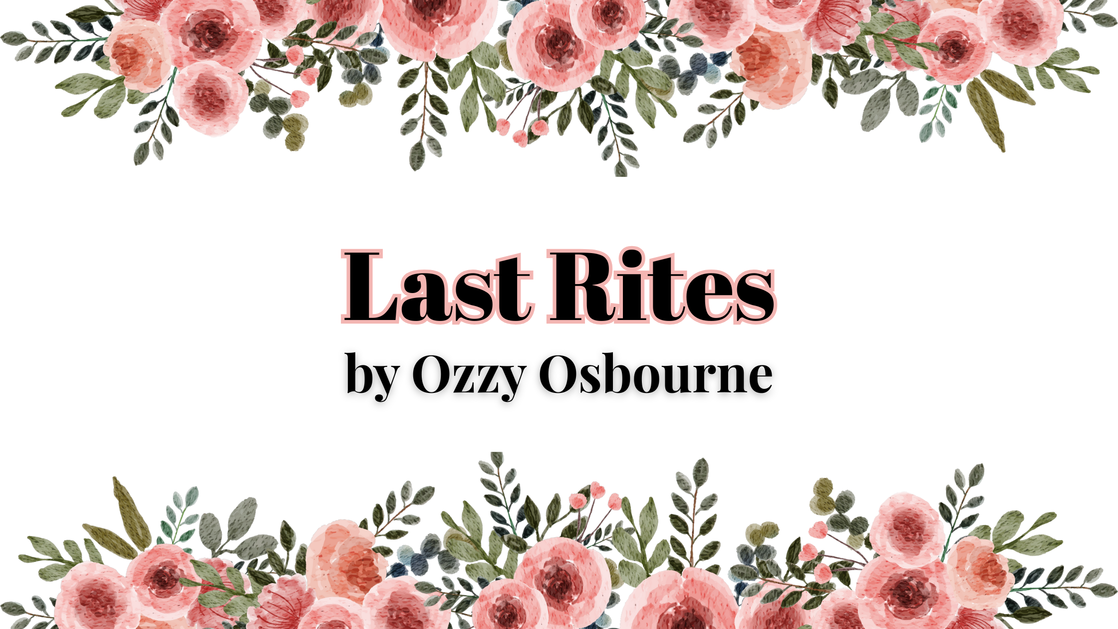 Last Rites by Ozzy Osbourne | Book Review