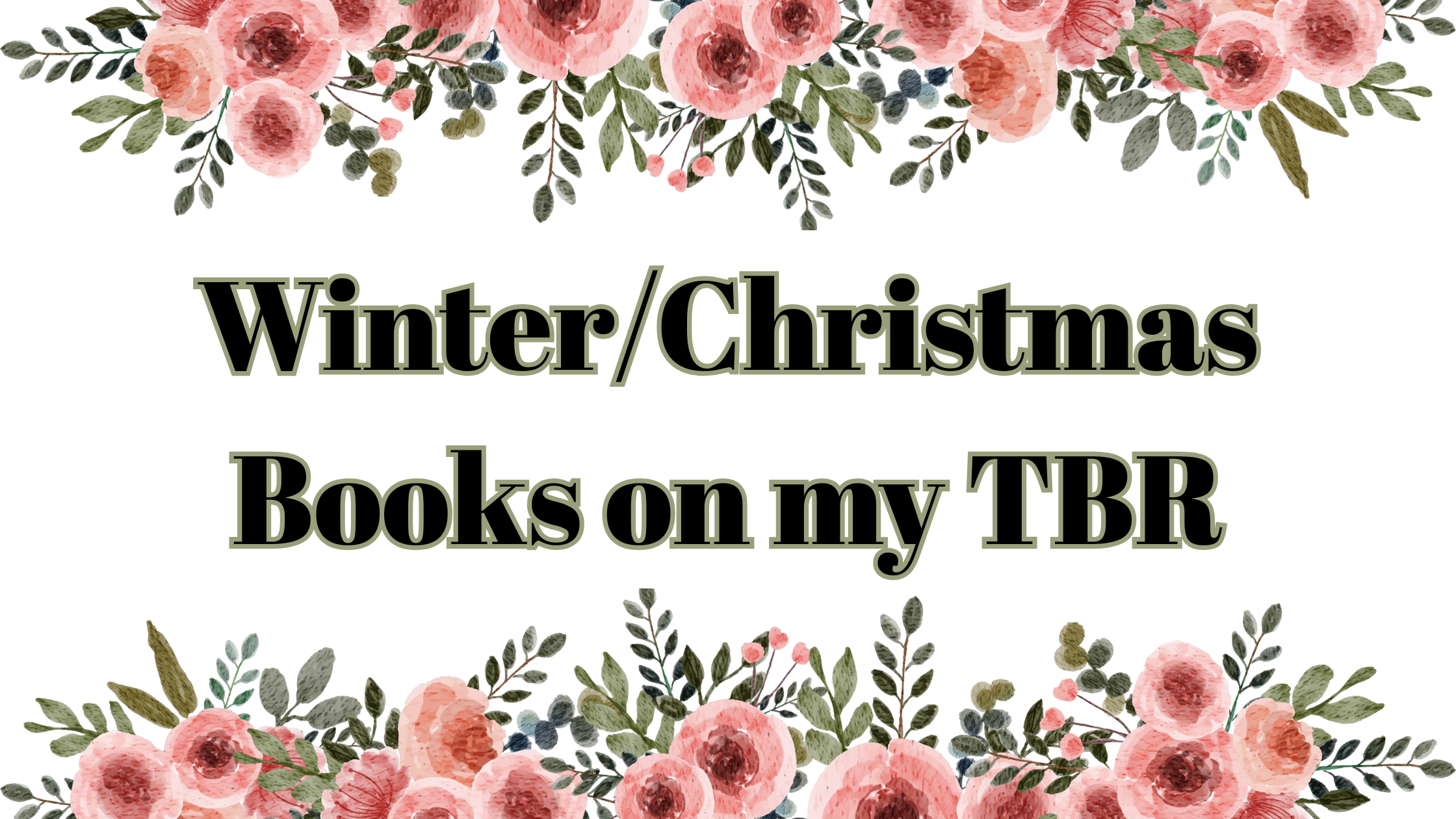 Winter/Christmas Books on my TBR