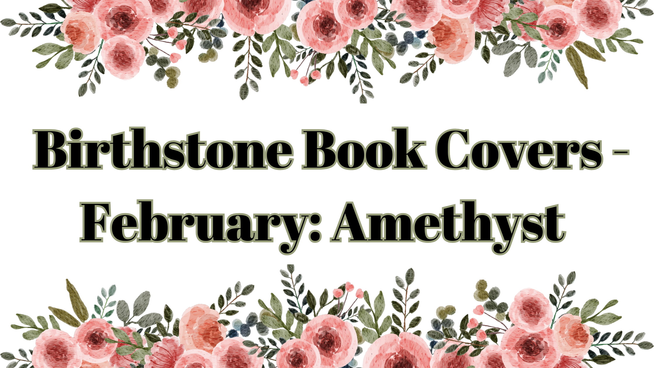 Birthstone Book Covers – February: Amethyst